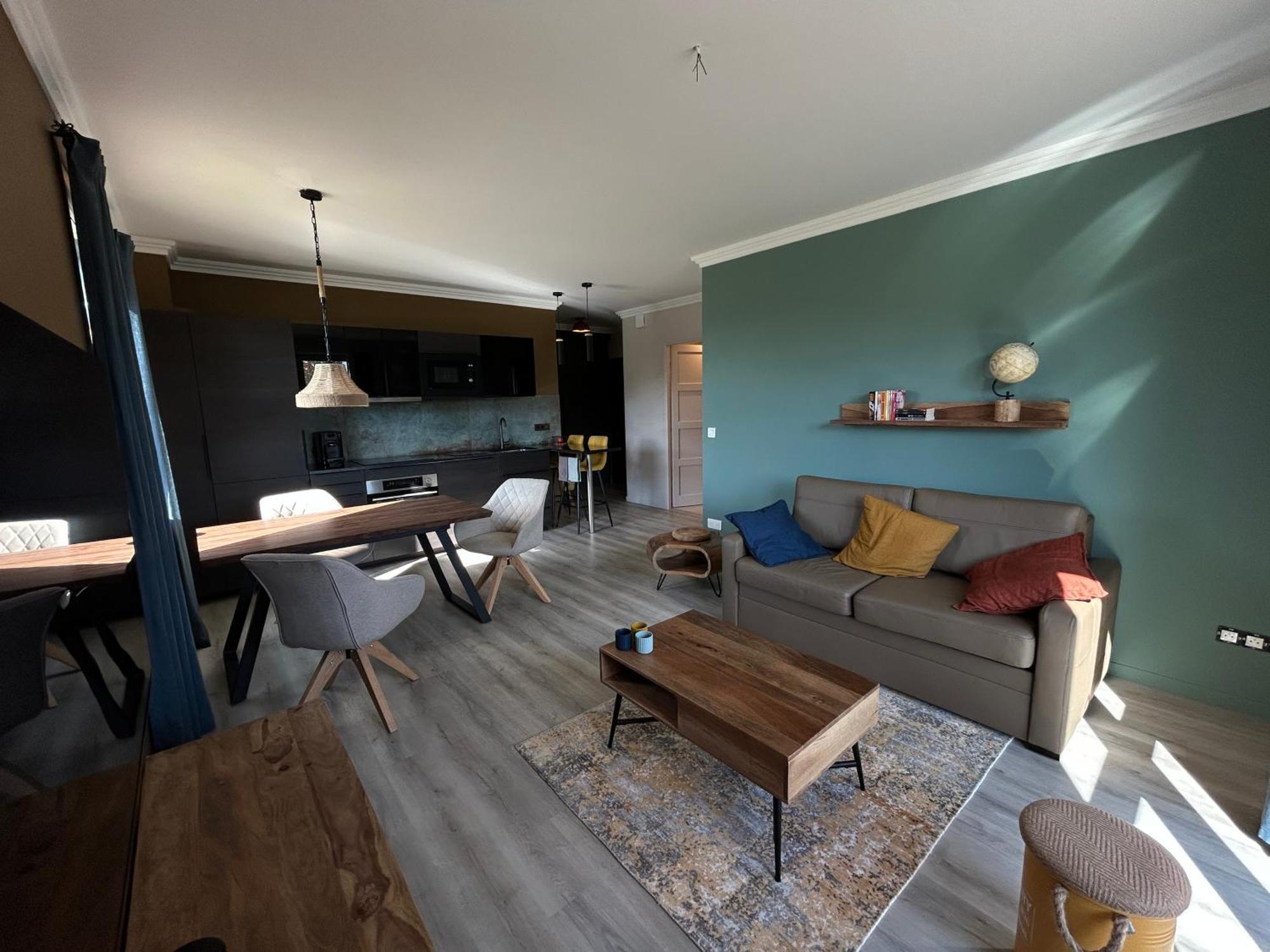 Przytulny Apartament Любин Экстерьер фото