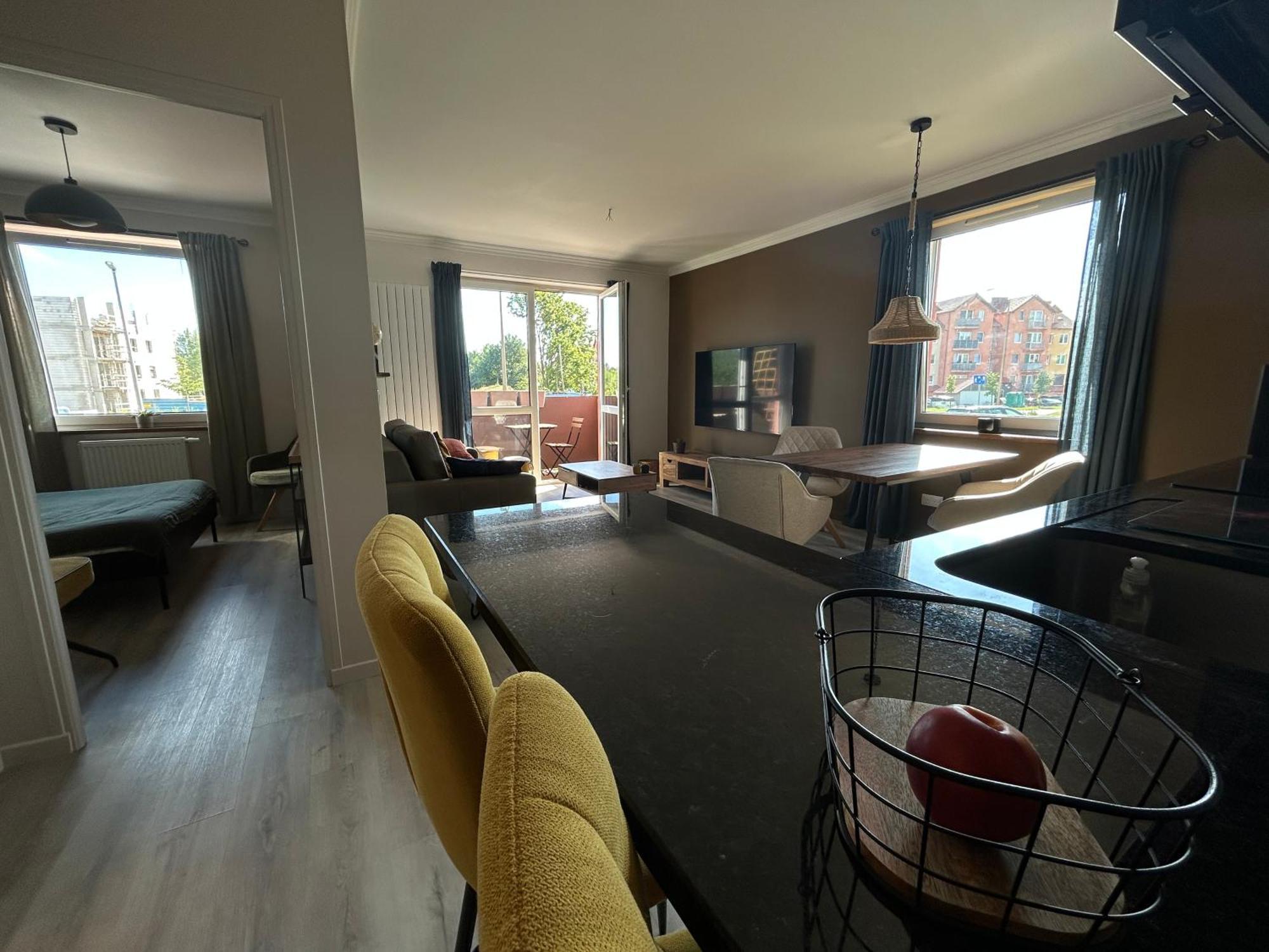 Przytulny Apartament Любин Экстерьер фото